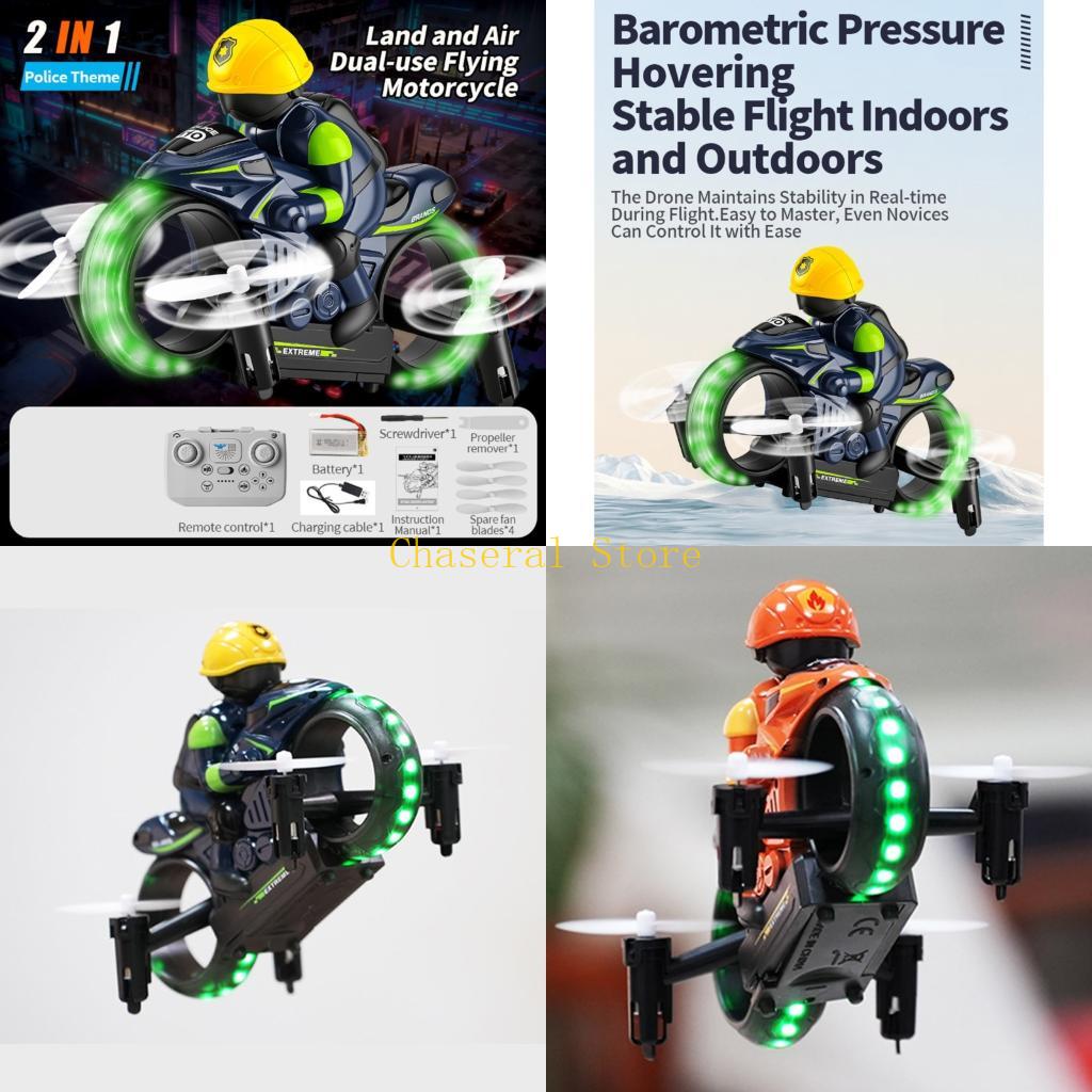 Outdoor Adventure Toys For Kids - E7CE Robusto giocattolo per bici telecomandato,