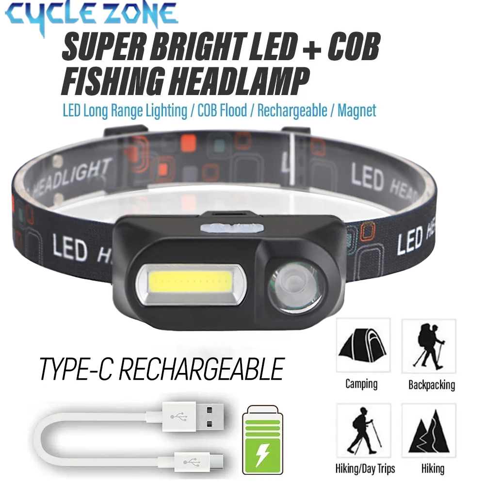 Outdoor Adventure Zone - XPE + COB Mini faro ricaricabile