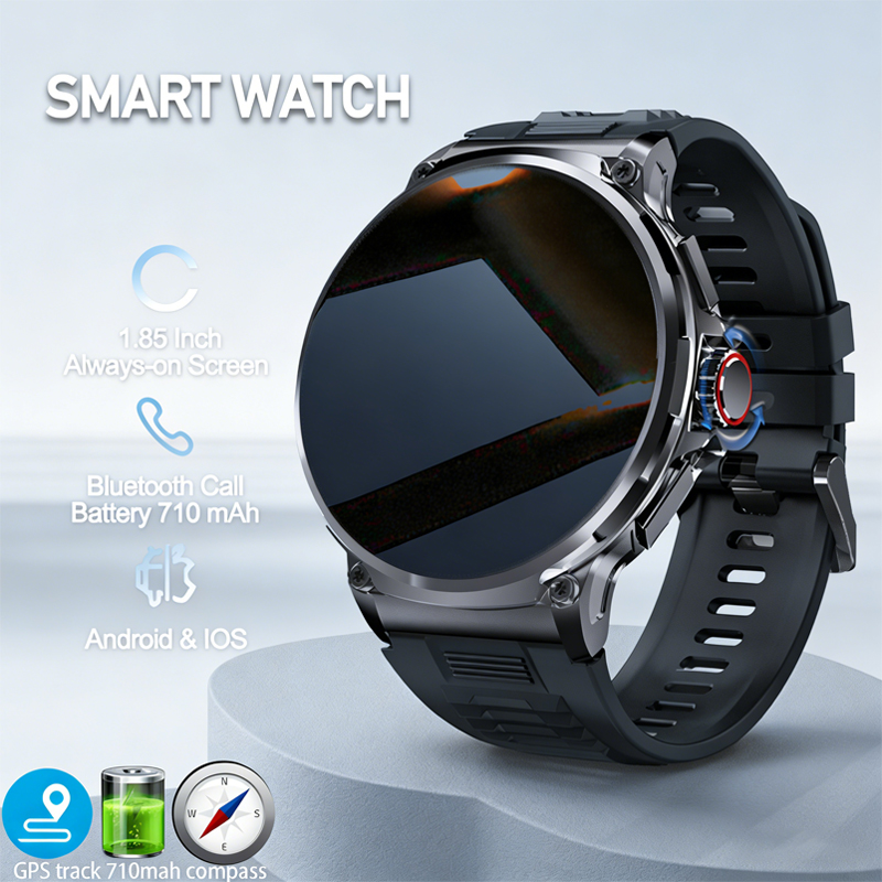 Outdoor Adventure Zone - Smartwatch da Uomo 710mAh per Avventure