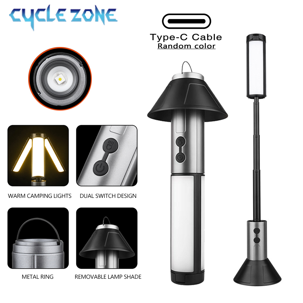Outdoor Adventure Zone - Luce da campeggio multifunzionale Torcia da