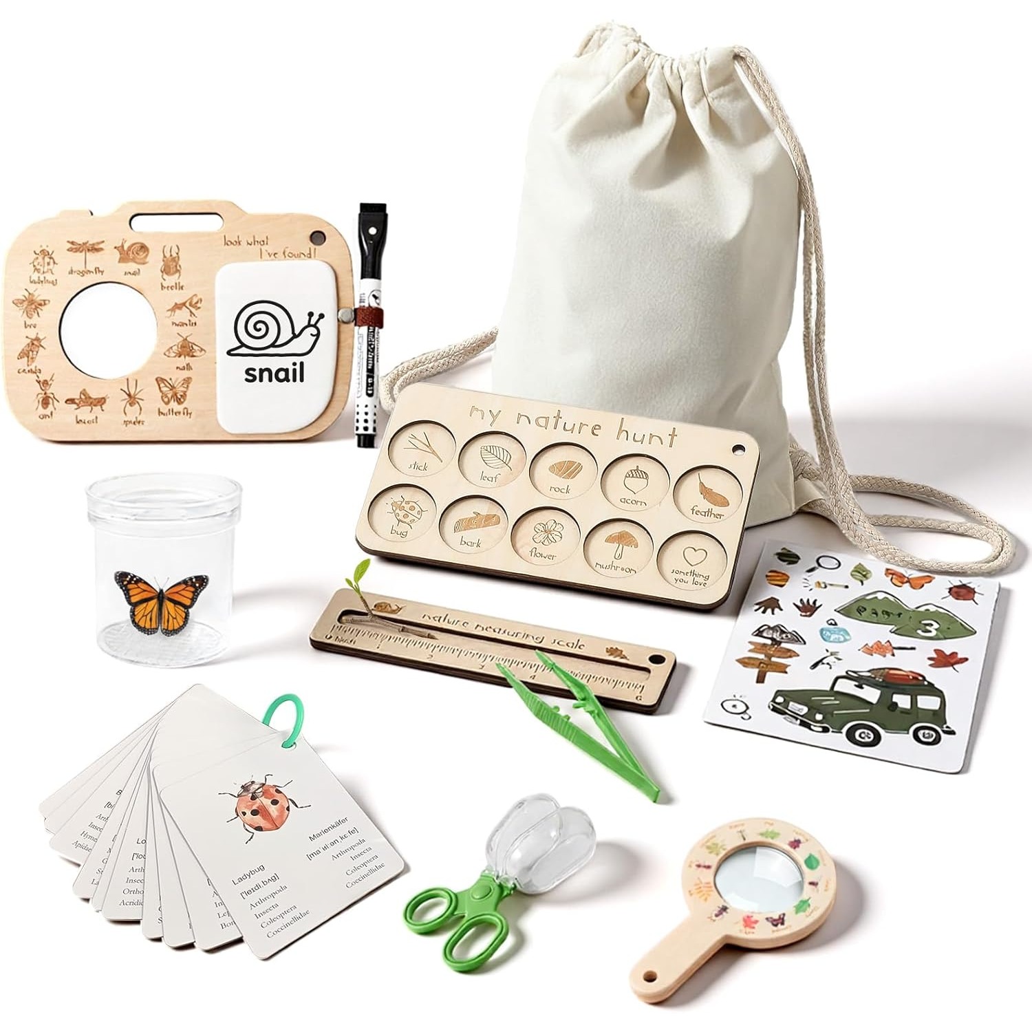 Outdoor Adventure Toys For Kids - Kit Cacciatore di Insetti per Bambini
