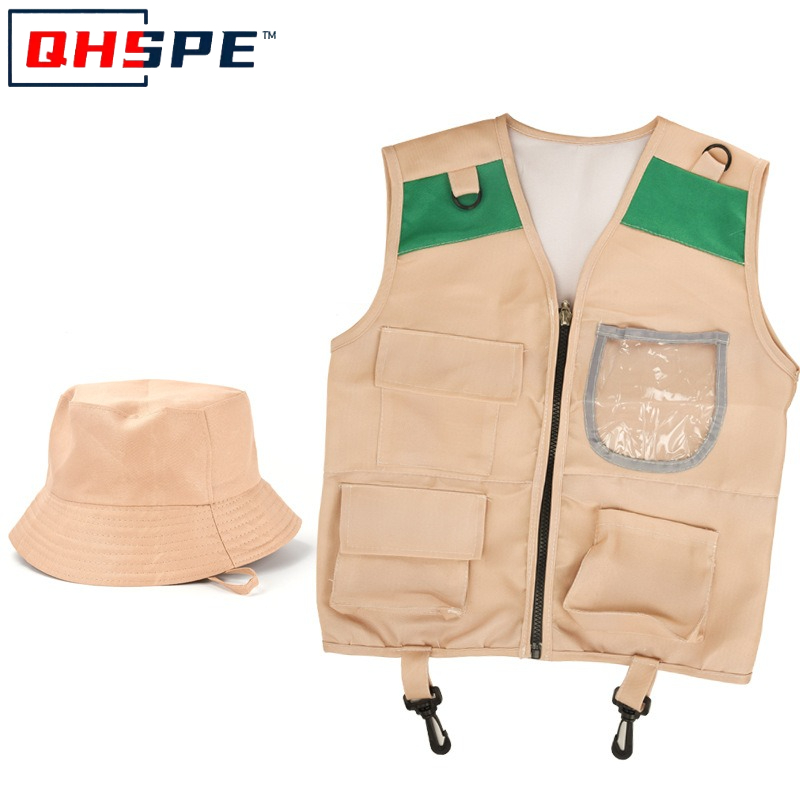 Outdoor Adventure Activities For Kids - Costume da gilet e cappello da