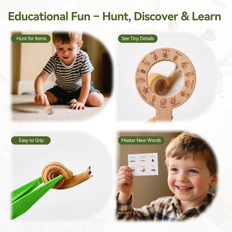 Set di Giochi Montessori in Le - Outdoor Adventure Toys For Kids recensione e prezzo