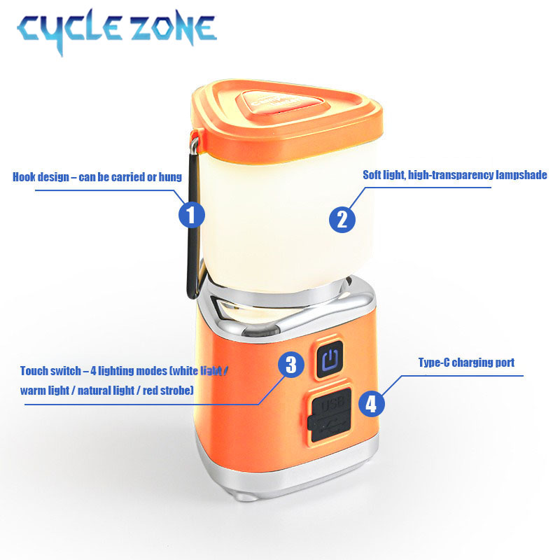 Luce da campeggio portatile TY - Outdoor Adventure Zone recensione e prezzo