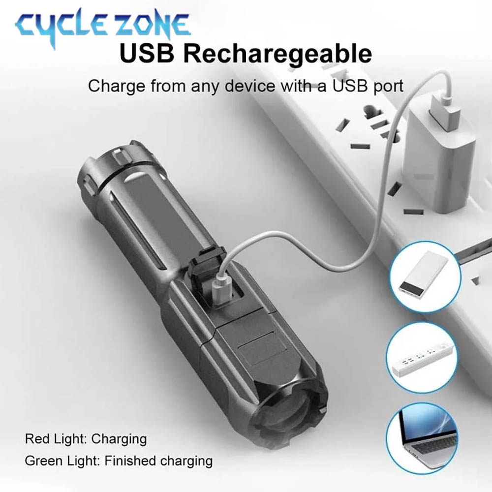 Torcia LED Portatile Ricaricab - Outdoor Adventure Zone recensione e prezzo